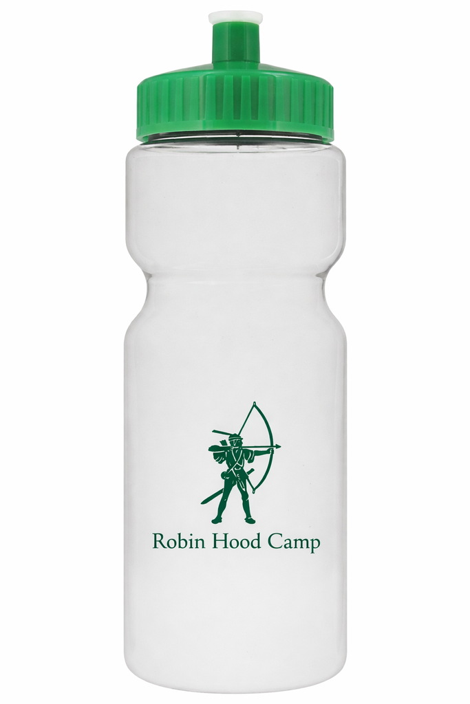 NEW! Logo Plastic Water Bottle